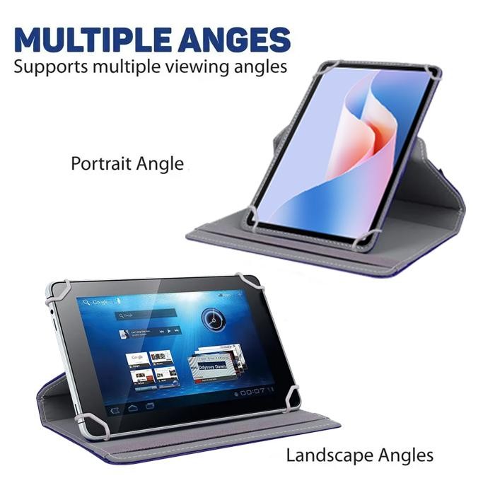 ADVAN TAB A10 A 10 10.1 INCH 2024 TABLET WIFI SERIES ROTARY LEATHER FLIP CASE CASING BOOK COVER