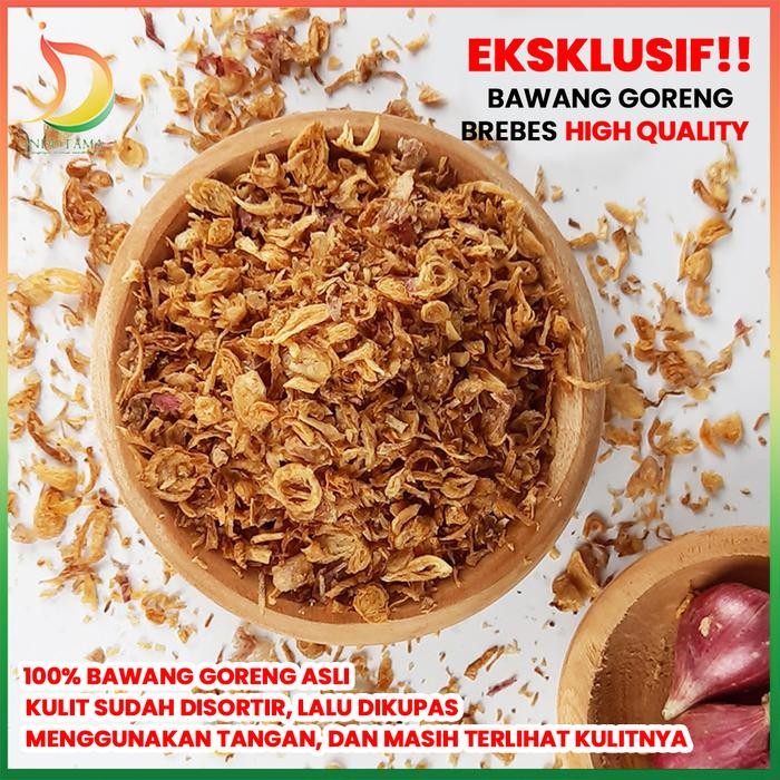 

promo brambang bawang merah goreng premium asli brebes 1 kg gurih