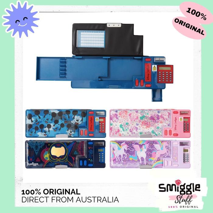 

Original Smiggle Beyond Disney Peepy Pop Out Pencil Case Tempat Pensil