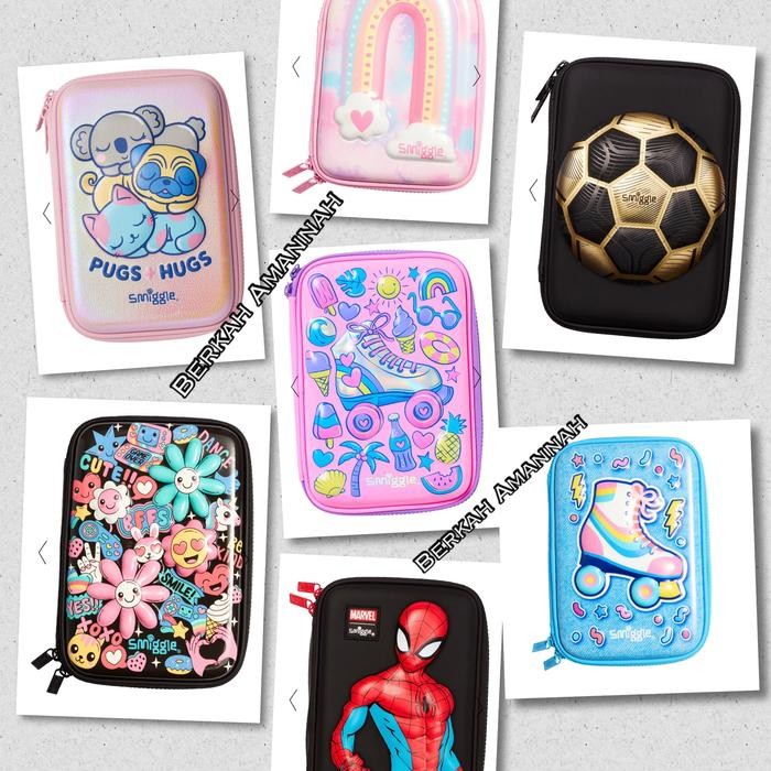 

Smiggle Pensil Case Hardtop Boy N Girl/Smiggle Ori
