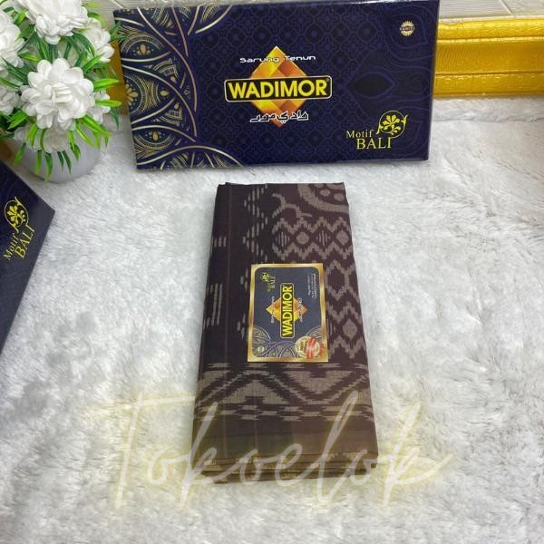 pita sarung tenun wadimor bali motif kembang mewah dewasa kain nyaman lembut keren Muslim Batik Pria