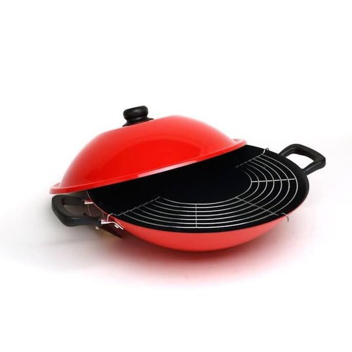 MAXIM CHEF WOK WAJAN / KUALI TEFLON ANTI LENGKET 40 CM