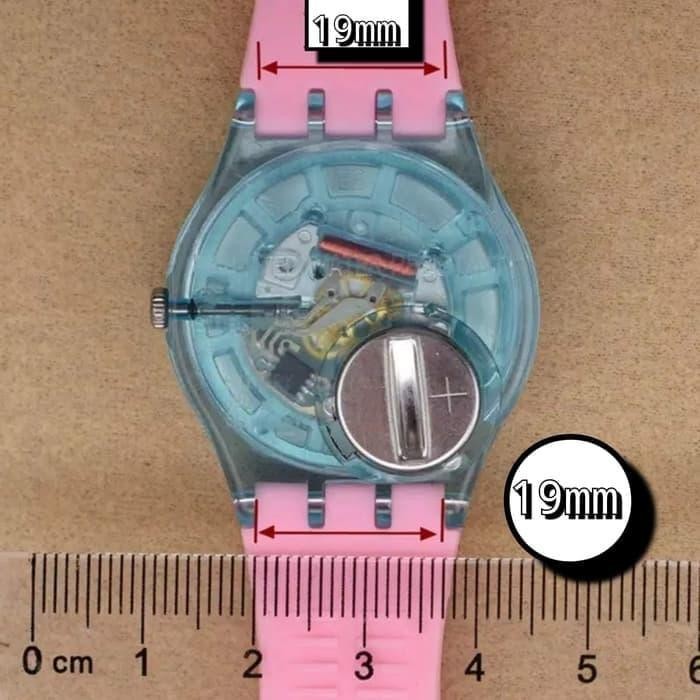 Rubber Strap Watch Swatch 19Mm Talijam Swatch 19Mm Ori Original Asli