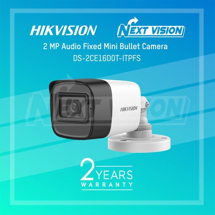 DS-2CE16D0T-ITPFS - HIKVISION CAMERA 2 MP