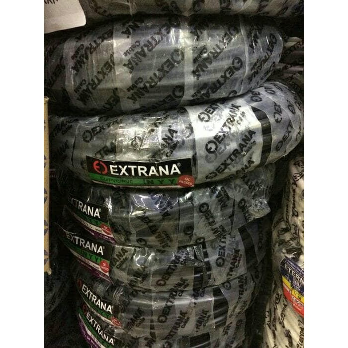 EXTRANA NYY 3X1,5MM (HITAM TEMBAGA KAWAT) NYY 3 X 1,5 MM