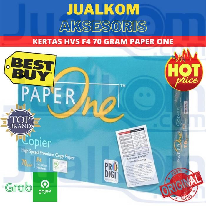 

Khusus Grab! Kertas Hvs F4 70 Gram Paper One