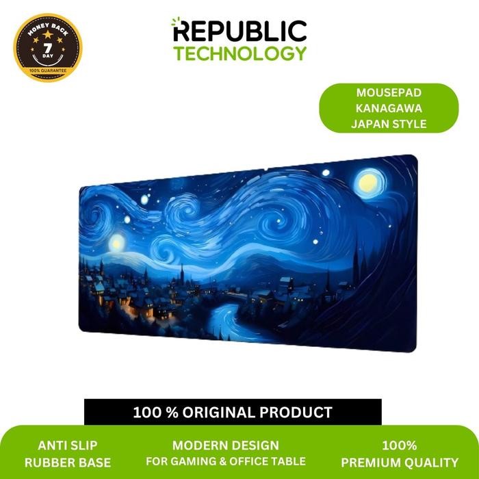 Republic Technology Mousepad / Deskmat Kanagawa Japan Style