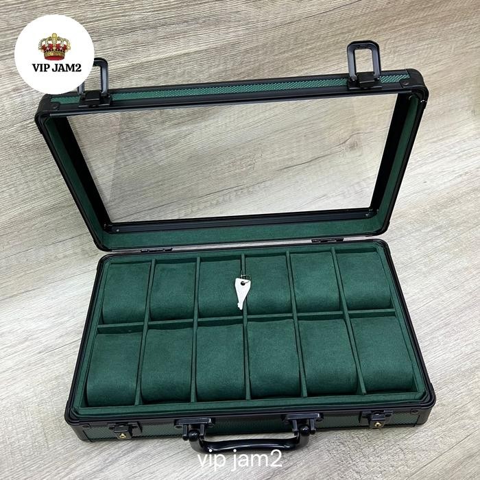 BOX JAM TANGAN( KOPER JAM TANGAN)( BOX JAM TANGAN ISI 12