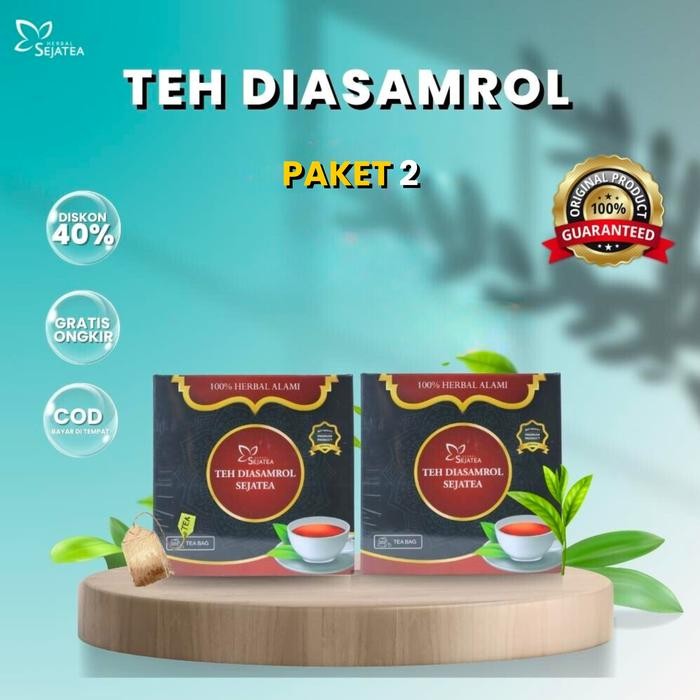 

Exp Lama Diasamrol Teh Bajakah Original 2 PCS - Paket Hemat Minuman Herbal Terlaris