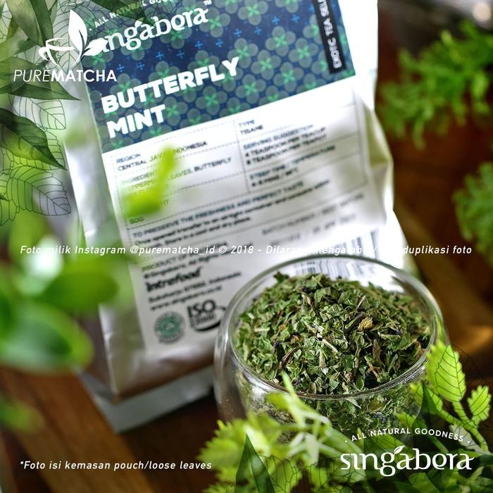 

Exp Lama Singabera Butterfly Pea Mint 10gr SAMPLE - Teh Telang Peppermint Alami