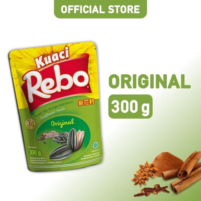 

DISKON Rebo Kuaci Rasa 300 Gram READY STOCK