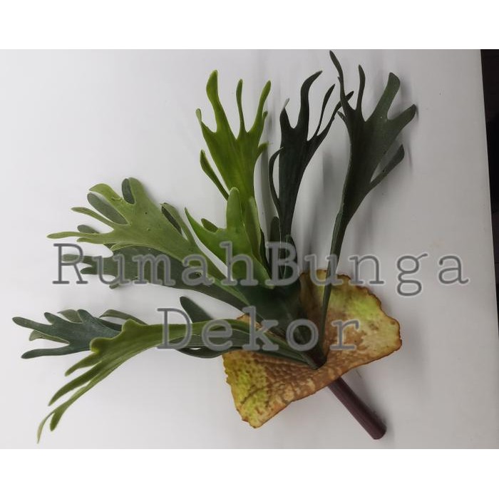 ready aksesoris tanduk rusa artificial x12 hijau - dekorasi natal