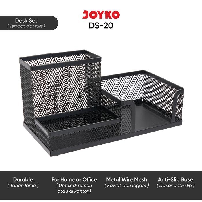 

jjm - Desk Set / Pen Holder / Tempat Alat Tulis Jaring Jala Joyko DS-20