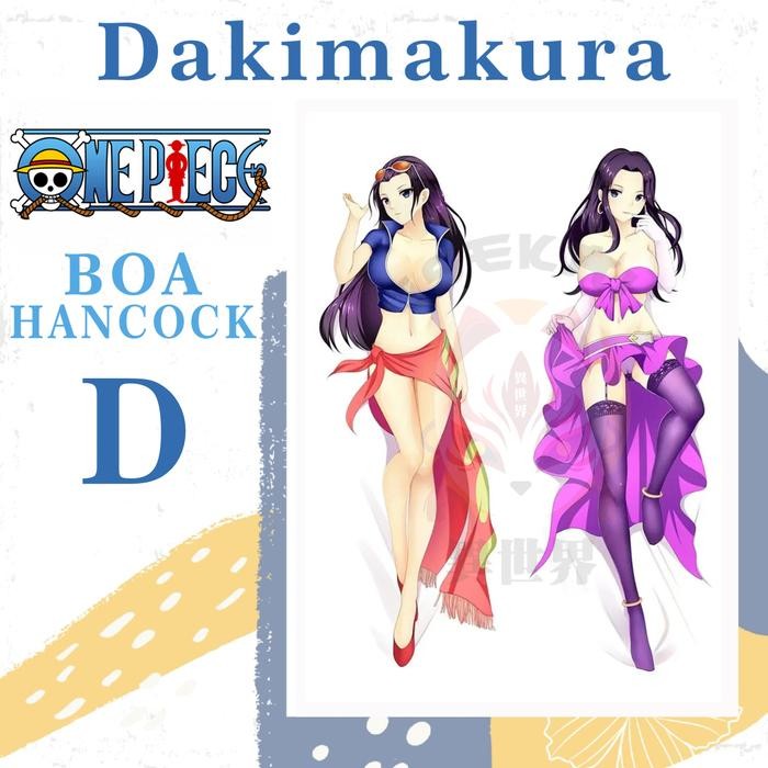 DAKIMAKURA BOA HANCOCK One Piece Sarung bantal Waifu Anime One Piece BOA HANCOCK