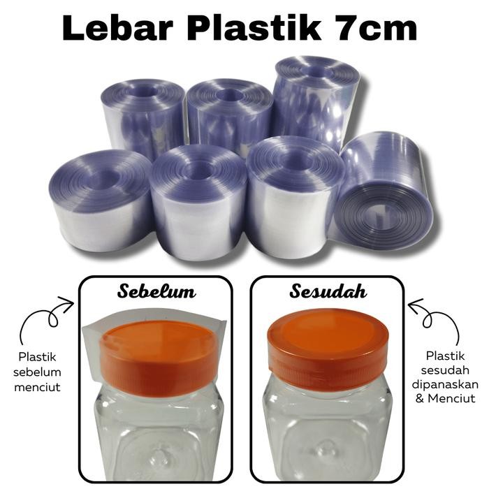 

Pilihan- Plastik Segel 7Cm X 50Meter (Shrink Film/Plastik Shrink/Heat Shrink)