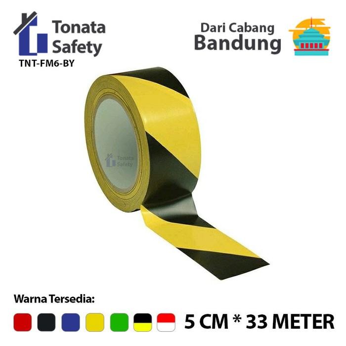 

Pilihan- Floor Marking Tonata / Lakban Hitam Kuning / 5 Cm X 33 M