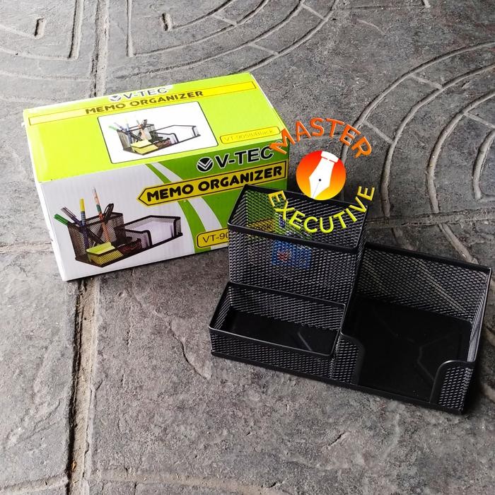 

Pilihan- V-Tec Black Desk Memo Organizer Vt-9058 - Vtec Tempat Atk Meja Hitam