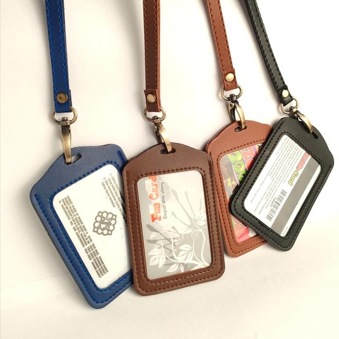 

Pilihan- Id Card Holder Name Tag Kulit Termurah