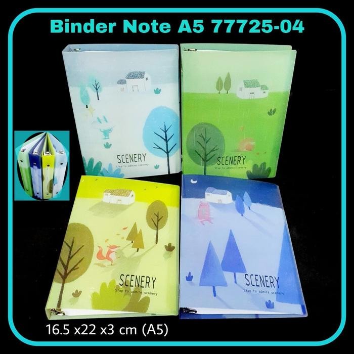 

Pilihan- Map Binder A5 Binder Note A5 20 Ring Binder 20 Ring Binder Loose Leaf