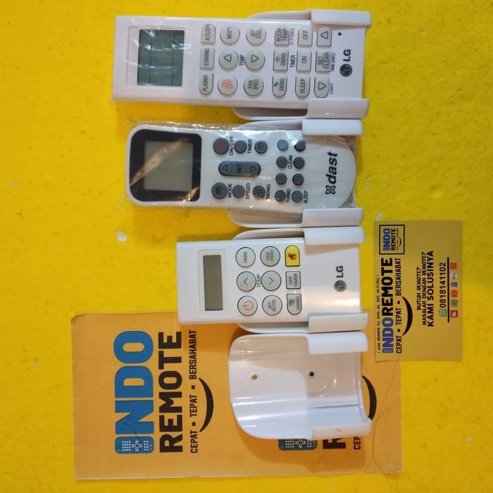 standing / holder / bracket remote ac lg dll kode 180