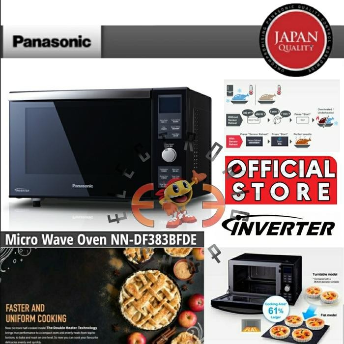 Panasonic Nndf 383B Microwave Oven Inverter Grill - 23 L
