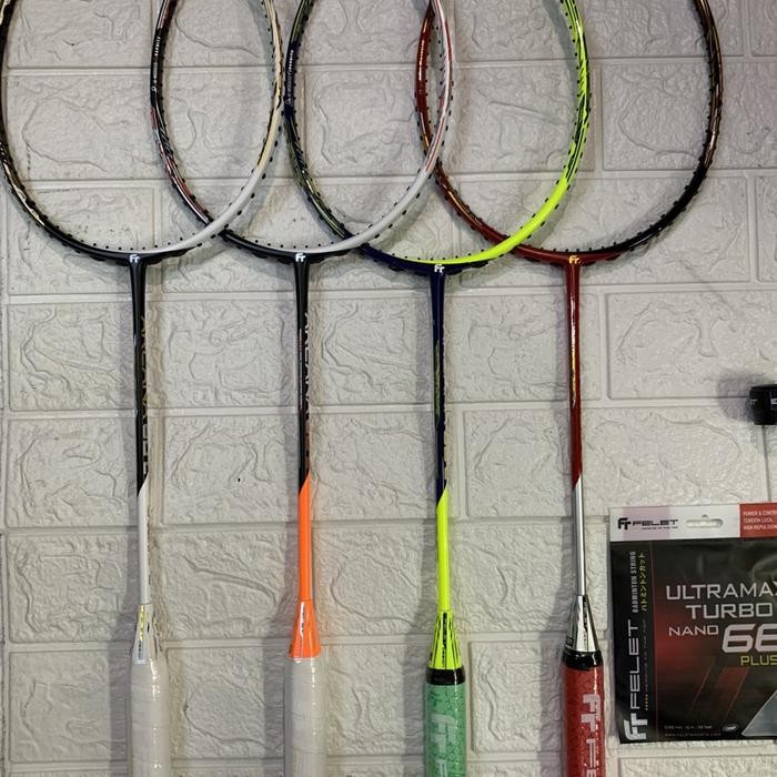 Raket Badminton Felet Arcana 80 L / Felet Arcana 80L Komplit Original