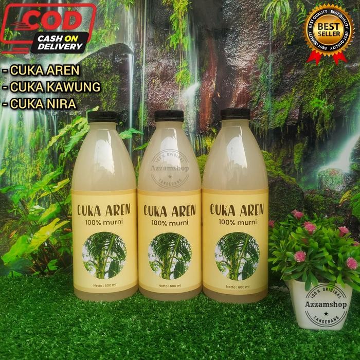 

Pilihan- Cuka Aren Nira Kaung Kawung Asli 600Ml Botol