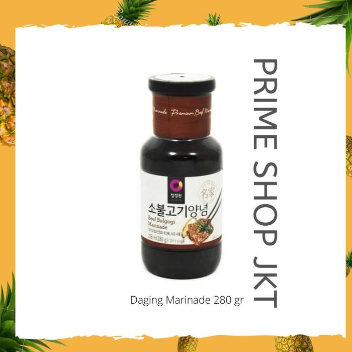 

Pilihan- Bumbu Marinade Bbq Bulgogi Daging Daesang (Chu Jung One) 280Gr Korea