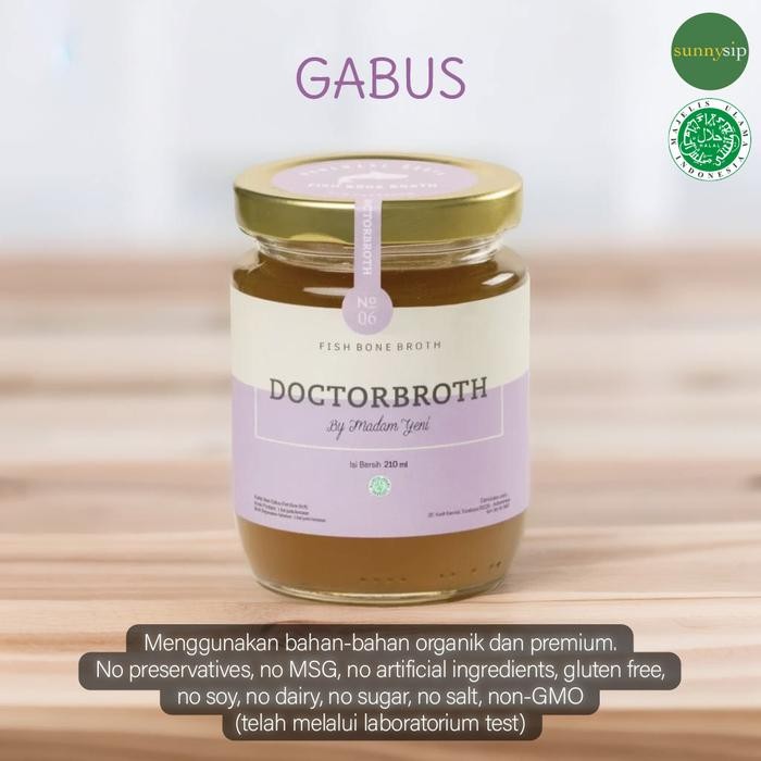 

Pilihan- Doctor Broth - Ikan Gabus / Ikan Kutuk Bone Broth