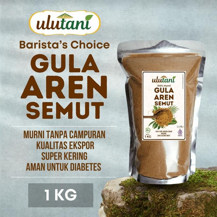 

Pilihan- Gula Aren Bubuk / Gula Aren Semut Murni Organik Premium Export Quality Ulutani 1Kg