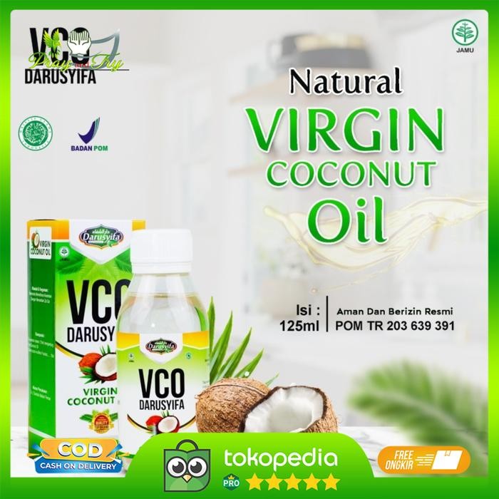 

Pilihan- Minyak Kelapan Vco Virgin Coconut Oil / Minyak Vco Darusyifa 125Ml