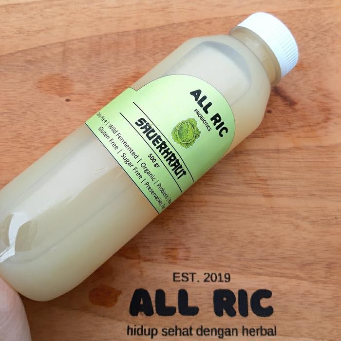 

Pilihan- Sauerkraut Airnya Aja 500Ml Sugarfree/Vegan/Glutenfree/Organic/Raw