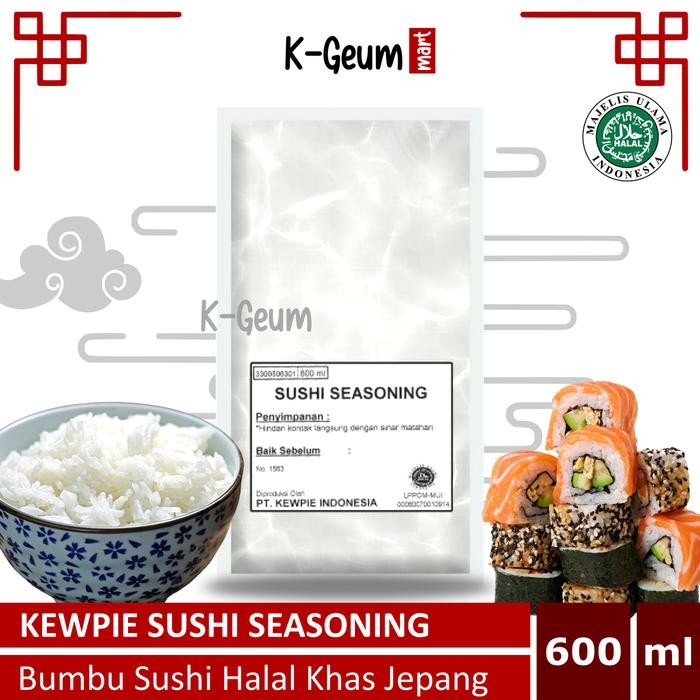 

Pilihan- Kewpie Sushi Seasoning 600Ml Bumbu Sushi Sushi Vinegar Cuka Sushi