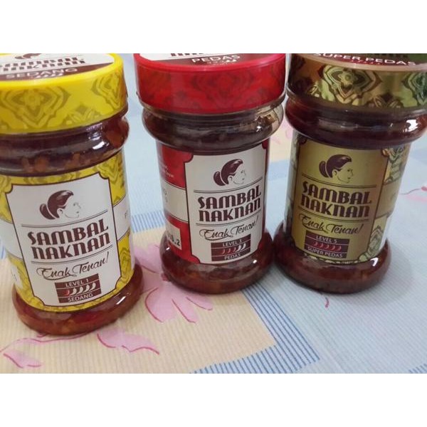 

Pilihan- Sambal Bawang Naknan (Ada Level)