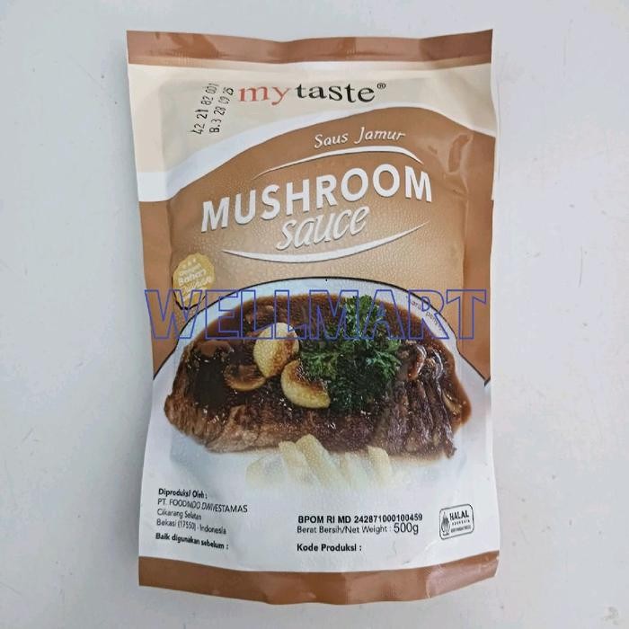 

Pilihan- My Taste Mushroom Sauce 500Gr Halal Saus Jamur