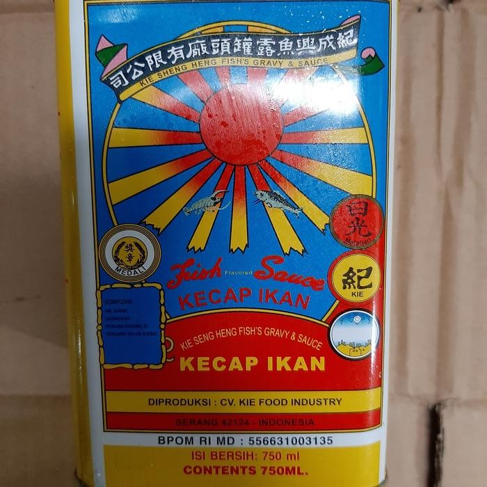 

Pilihan- Kecap Ikan Matahari Kaleng 750Ml