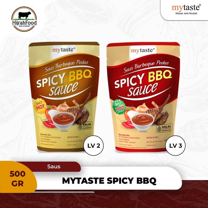 

Pilihan- Mytaste Spicy Barbeque / Bbq Sauce - Hot (Qty. 500 Gr)