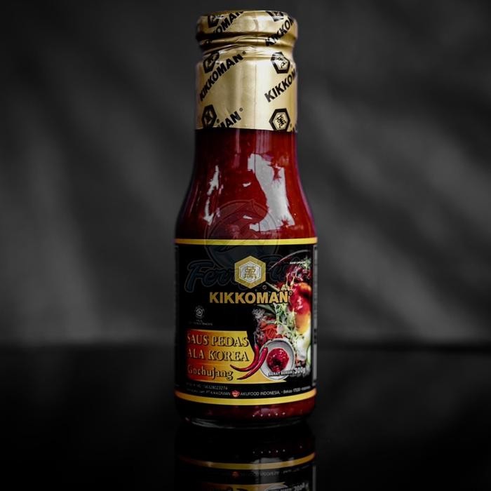 

Pilihan- Kikkoman Gochujang Sauce 300 Gram Saus Pedas Ala Korea Halal 300Gram