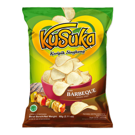

Kusuka Kripik Singkong Barbeque 60G