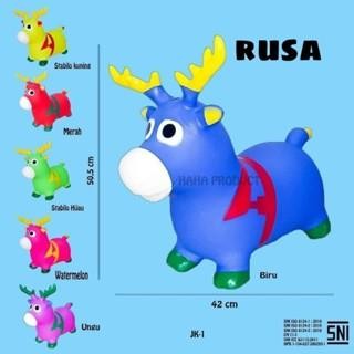 Mainan Animal Jumping Karet Pegasus Sound & Light