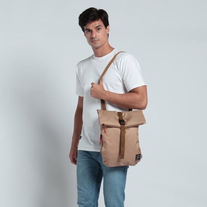 Tas Ransel Pria Wanita Bisa Selempang Buat Kuliah Tas Laptop 14 inch