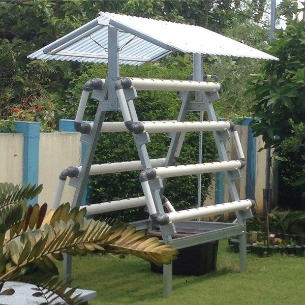 Terbaru Kit Hidroponik Nft / Dft Rangka Baja Ringan Fullset