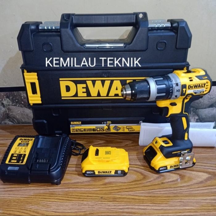 Mesin Bor Tembok Baterai Cordless Brushless DEWALT DCD796D2 18V DCD796