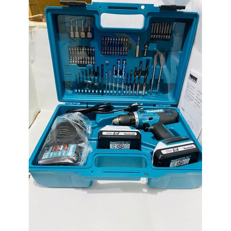 Mesin Bor Beton Baterai Makita18V HP 488D003