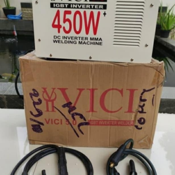 Mesin Travo Las Inverter LAKONI VICI 5.0 Trafo Las 450 watt 200 ampere
