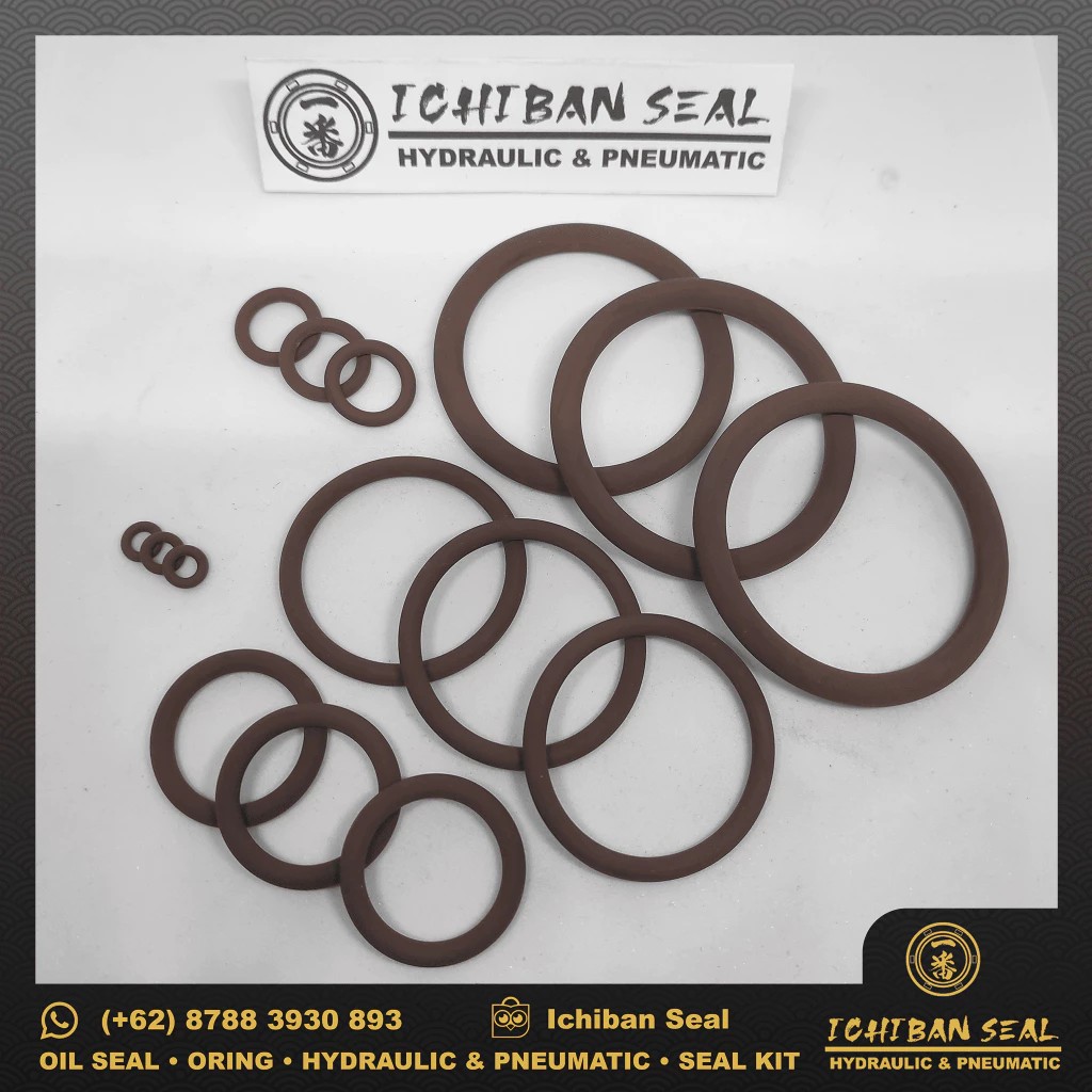 ORING 24X4 . ID 24 mm X Tebal 4 mm VITONFKM Tahan Panas FKM75