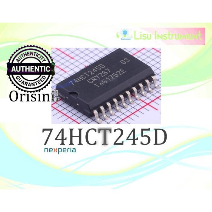 ORIGINAL 74HCT245 Octal Bus Transceiver 3-state Nexperia