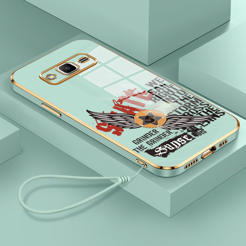 Casing Hp Untuk Samsung Galaxy J2 Prime J2 Ace Case Casing HP pola Bola basket dan sayap Kesing Cesi