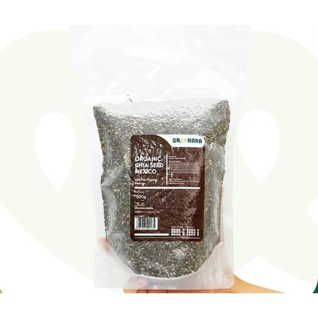 

ASLI C SEED ORGANIC MEXICO 500 GRAM PREMIUM CIA SEED JSR BIJI READY STOCK