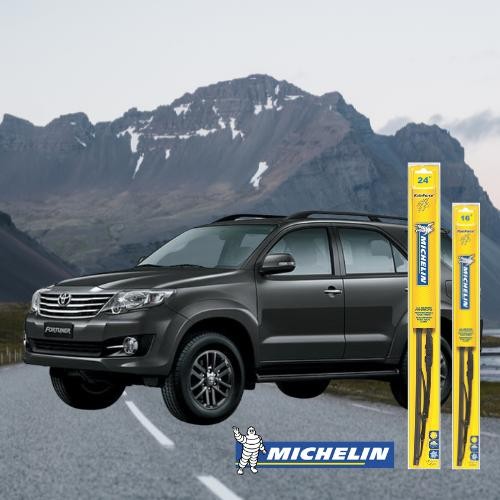 Pilihan- Wiper Mobil Michelin Rainforce Conventional Wiper Fortuner Vnt